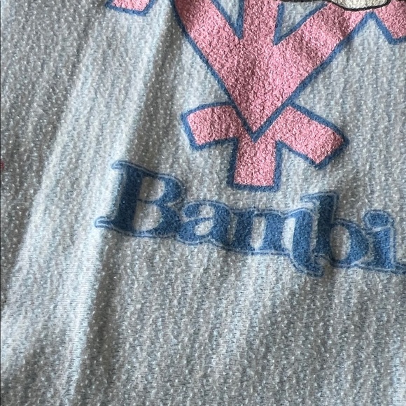 Bambi Vintage 90’s Pastel Snowflake Nightgown Disney Retro - Picture 2 of 7